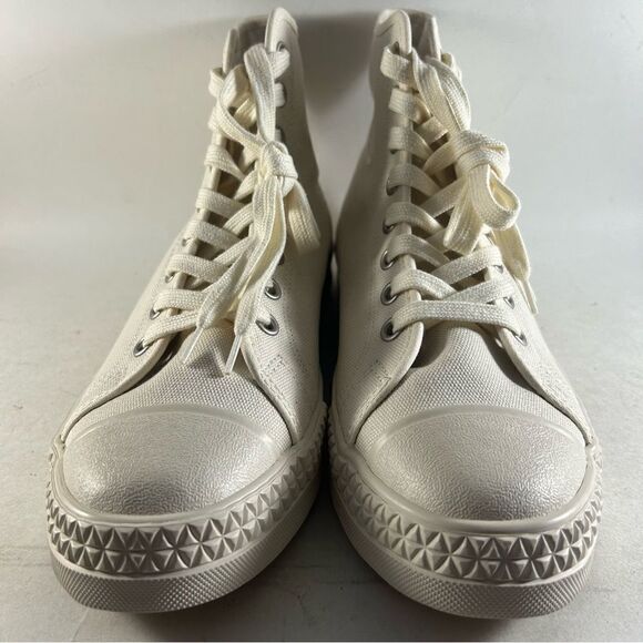 NEW Hood Rocket 66 HC Shoes Lace Up Sneakers White Size Women’s 8 Men’s 6 - Picture 2 of 9